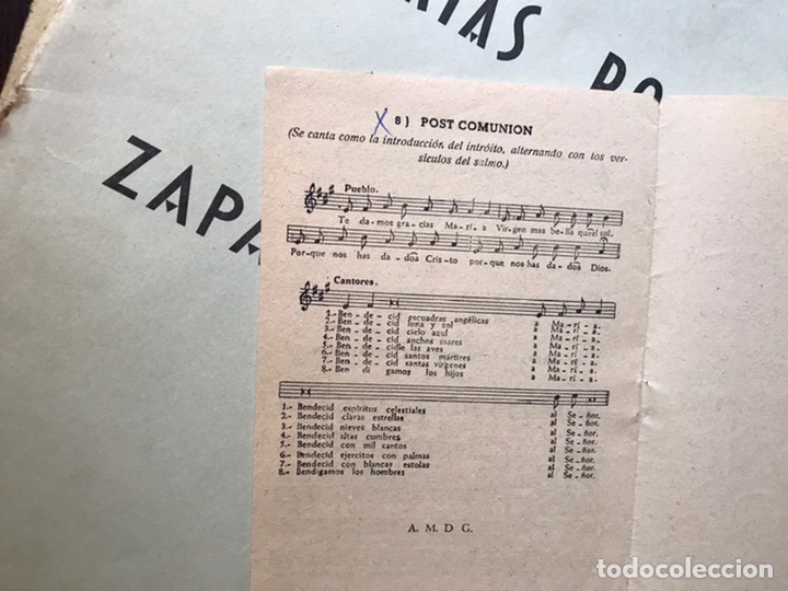Partituras musicales: Misa de la virgen - Foto 4