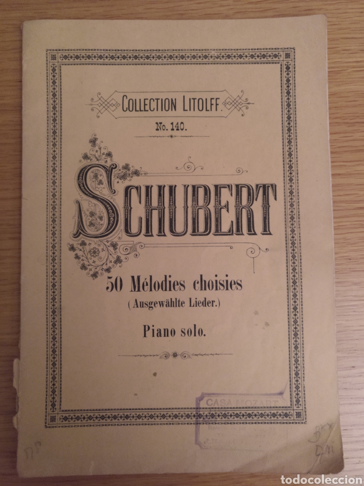 Partituren: Collection Litolff Num 140 Schubert