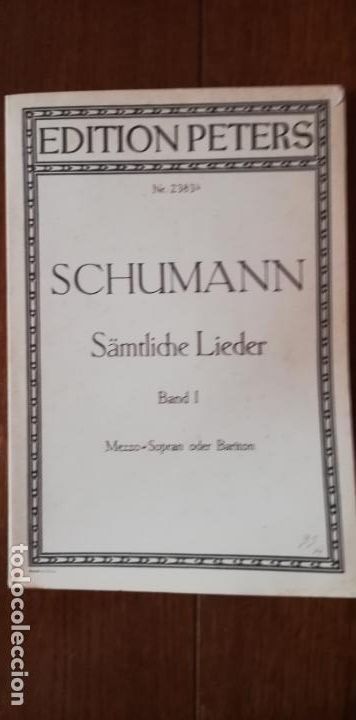Partituras musicales: S&auml;mtliche Lieder - Schumann - Foto 1