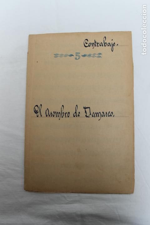 Partiture musicali: PARTITURA EL ASOMBRO DE DAMASCO, CONTRABAJO, DE P. LUNA