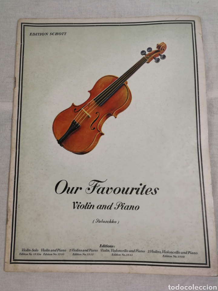 Partituras musicais: ANTIGUO CUADERNO DE PARTITURAS