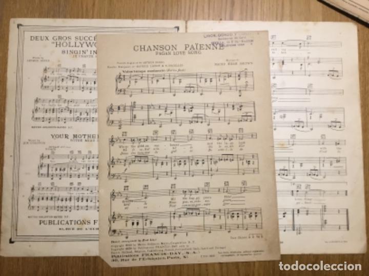 Partituras musicales: Chanson Pa&iuml;enne, 1930, ukelele - Foto 2