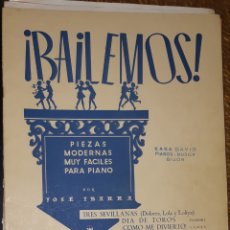 Partituras musicales: MUSICA GOYO - BAILEMOS - PIEZAS MODERNAS MUY FÁCILES PARA PIANO - PARTITURAS - UU99 DSH1. Lote 212429242