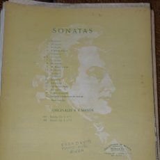 Partituras musicales: MUSICA GOYO - PARTITURAS - MOZART - SONATA 6 FA MAYOR - RARO - XX99 DSH1. Lote 212504086