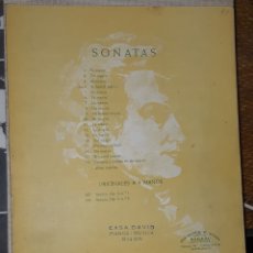 Partituras musicales: MUSICA GOYO - PARTITURAS - MOZART - SONATA 4 SI BEMOL - RARO - AA97 DSH1. Lote 212504325