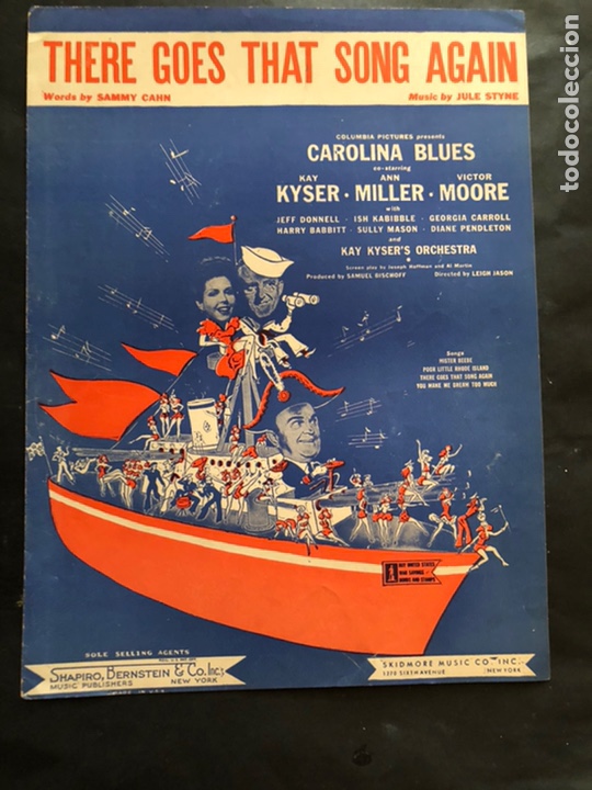 Partituren: Partitura piano de Carolina blues.ann miller y Kay kyser