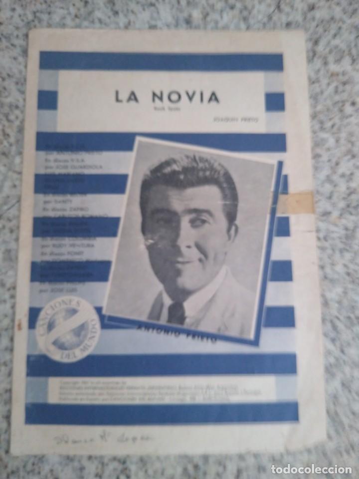 Partituras musicales: Partitura La Novia. Joaqu&iacute;n Prieto.