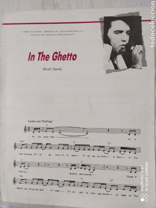 Musical scores: partitura in the ghetto Scott Davis