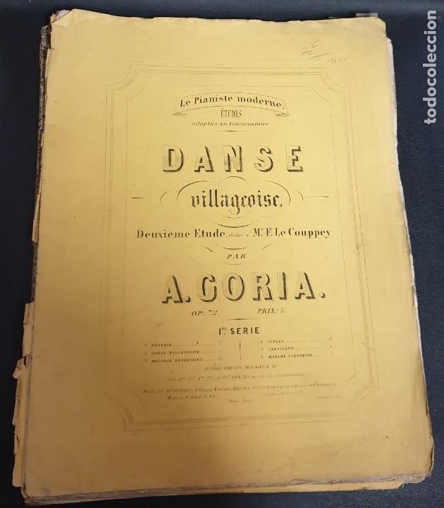 Musical scores: DANSE VILLAGEOSIE A. GORIA LE PIANISTE MODERNE 7 P&Aacute;GINAS