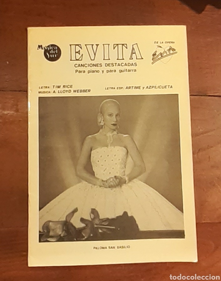 Partituras musicales: EVITA - Partituras - Foto 1