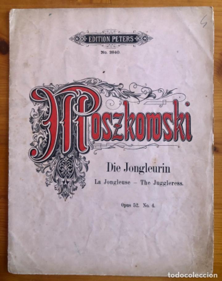 Partitions Musicales: PARTITURA- MORITZ MOSZKOWSKI- DIE JONGLEURIN- LEIPZIG- Ca 1930