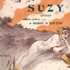 Partituras musicales: H. CHRISTINÉ . SUZY - CHANSON (1916)). Lote 231707595