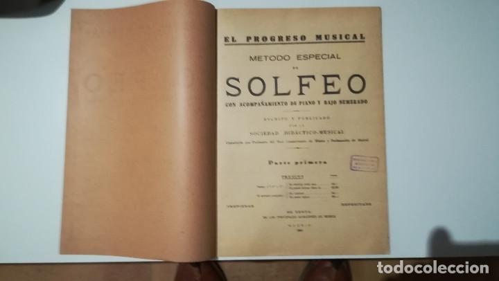 Partituras musicales: MANUAL DE SOLFEO DE 1944 - Foto 2