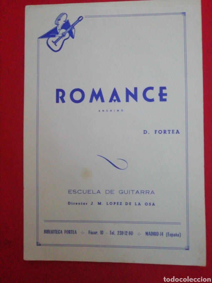 Partituras musicales: ROMANCE - Foto 1