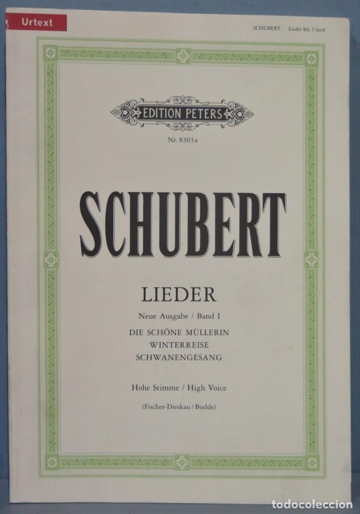 Partituras musicales: PARTITURA. LIEDER. SCHUBERT - Foto 1