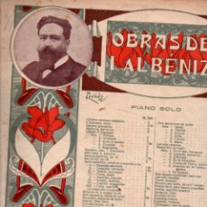 Partituras musicales: ISAAC ALBÉNIZ : SUITE ESPAÑOLA - GRANADA (UNIÓN MUSICAL). Lote 244886410