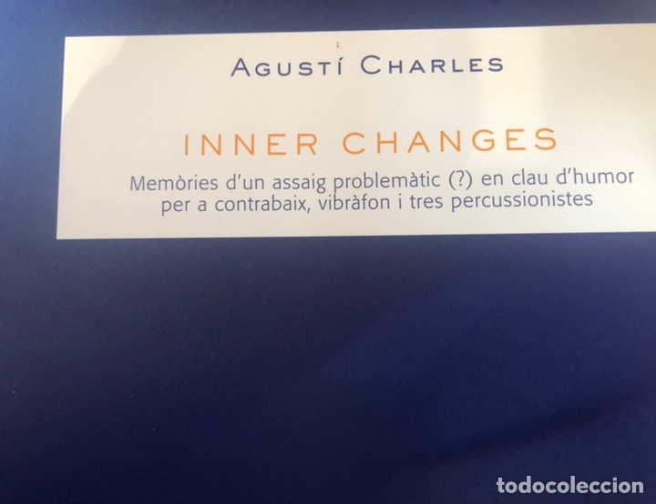 Partituras musicales: Agust&iacute; Charles, &rdquo;Inner changes&rdquo; - Foto 2