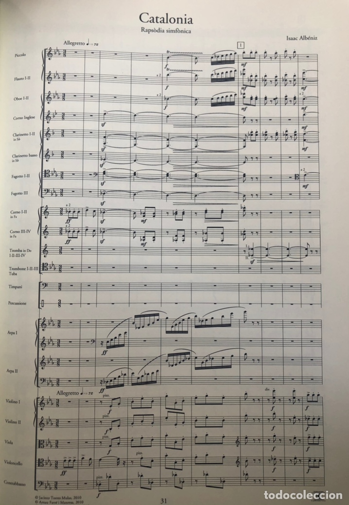 Partituras musicales: Isaac Alb&eacute;niz - Foto 4