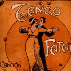 Partitions Musicales: SURÁN VILA Y ALFONSO VIDAL : TANGO FATAL. Lote 276575203
