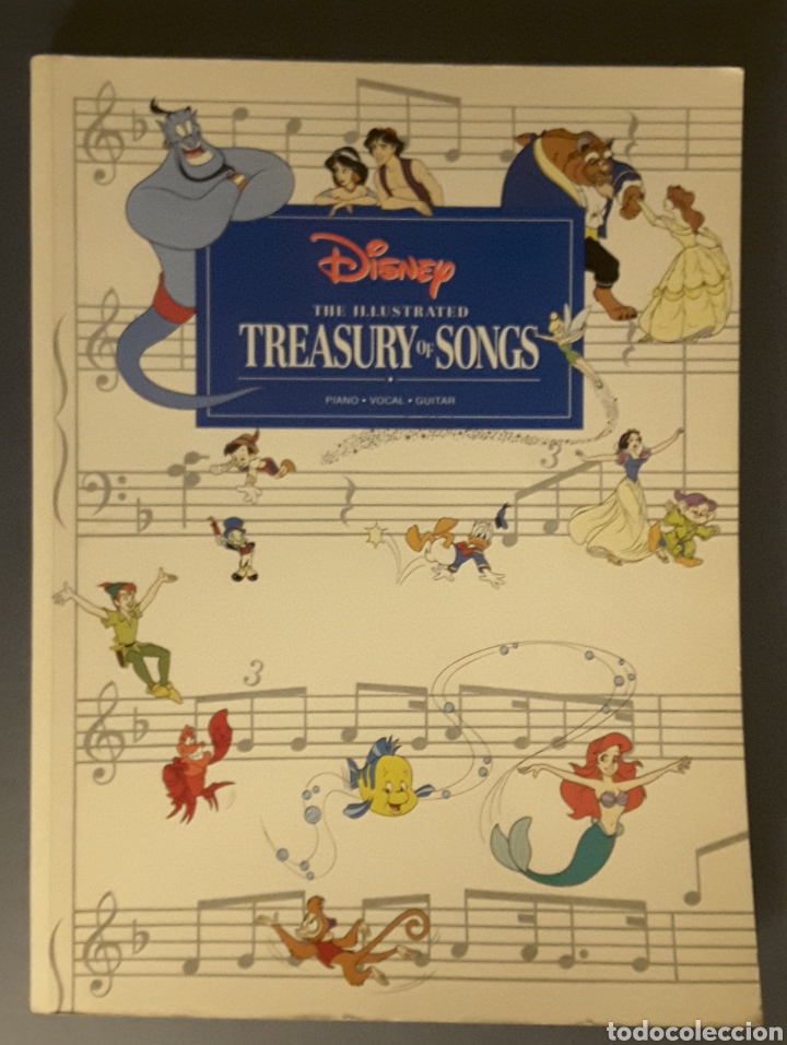 Partiture musicali: PARTITURAS PEL&Iacute;CULAS DISNEY. Piano, vocal y guitarra. 71 canciones