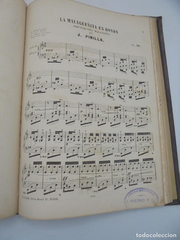 Partituras musicales: PIEZAS PARA PIANO. AMBROISE THOMAS. 29 PARTITURAS ENCUADERNADAS. LEER/ VER FOTOS. - Foto 51 - 296775523
