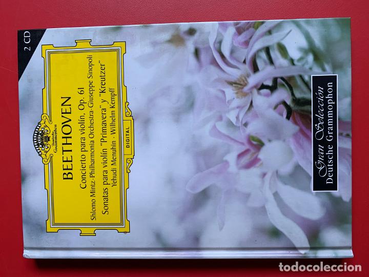 Partitions Musicales: Concierto para viol&iacute;n op. 61. Sonatas para viol&iacute;n Primavera y Kreutzer - BEETHOVEN L.