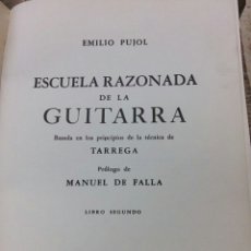Partituras musicales: ESCUELA DE LA GUITARRA TARREGA. Lote 322794303