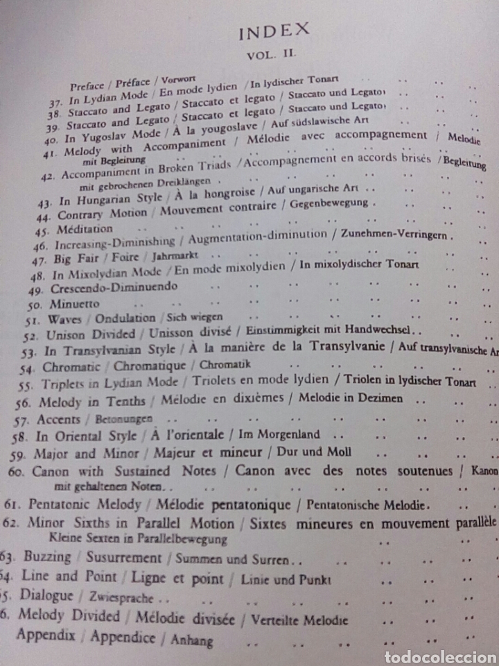 Partituras musicales: Bela Bartok vol.1 y 2 - Foto 5