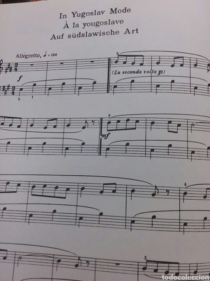 Partituras musicales: Bela Bartok vol.1 y 2 - Foto 10