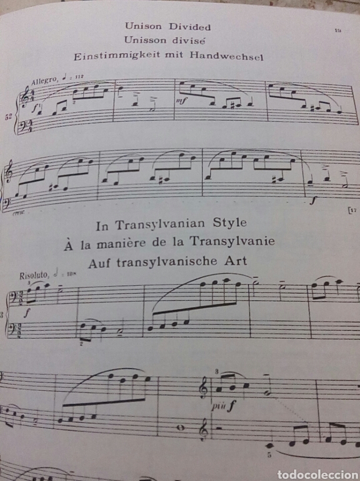 Partituras musicales: Bela Bartok vol.1 y 2 - Foto 13