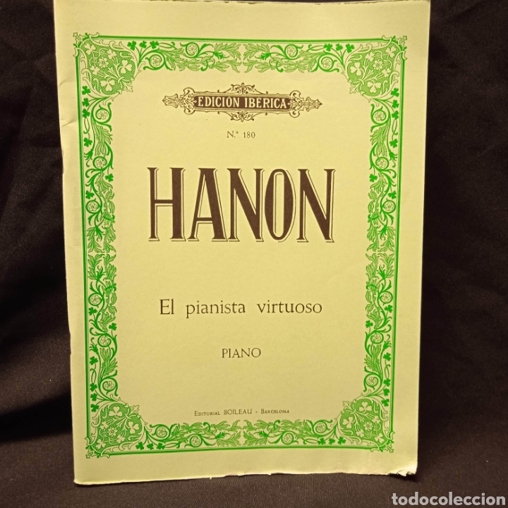 Partitions Musicales: EL PIANISTA VIRTUOSO - C L HANON REVISADA POR JOS&Eacute; SUBIR&Aacute; #CJ6
