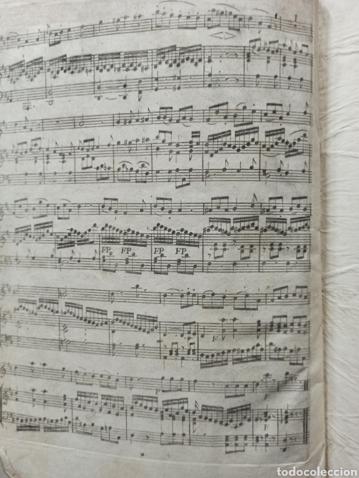 Partituras musicales: STEIBELT, Daniel PARTITURA Ca.1890 SIX SONATES POUR LE PIANO FORTE dont quatre avec violon obligé... - Foto 9 - 335950828