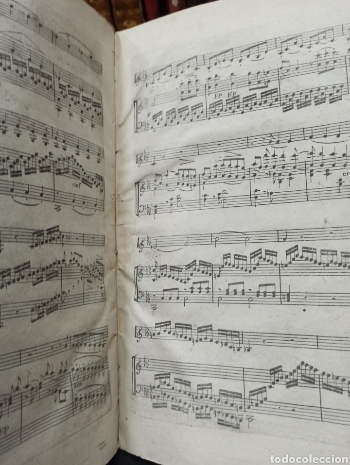 Partituras musicales: STEIBELT, Daniel PARTITURA Ca.1890 SIX SONATES POUR LE PIANO FORTE dont quatre avec violon obligé... - Foto 11 - 335950828