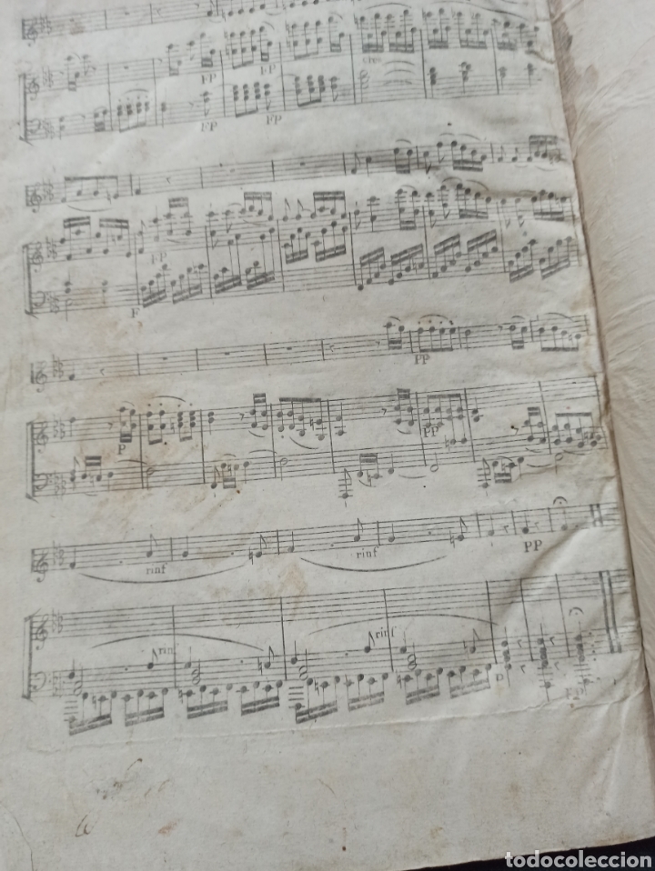 Partituras musicales: STEIBELT, Daniel PARTITURA Ca.1890 SIX SONATES POUR LE PIANO FORTE dont quatre avec violon obligé... - Foto 12 - 335950828