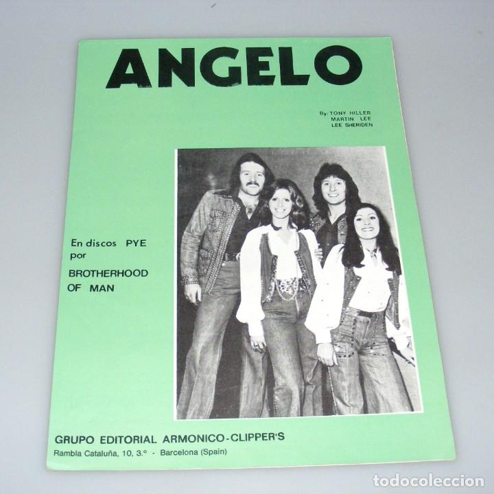 antigua partitura - angelo (1977) - brotherhood - Comprar Partituras  musicales antiguas en todocoleccion - 343355858