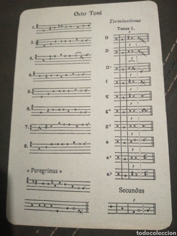 Partituren: PEQUE&Ntilde;A PARTITURA OCTO TONI, LAT&Iacute;N