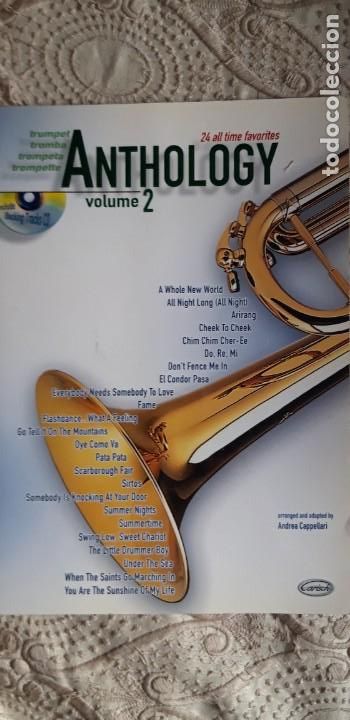 Partituren: 1 DE ** TROMPETA ANTHOLOGY VOL. 2 ** A&Ntilde;O 2008 CARISCH ..MILAN COMPACT DISC