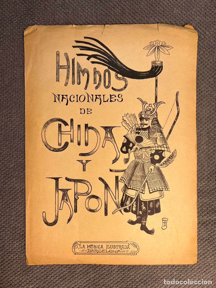 Partituras musicais: HIMNOS NACIONALES DE CHINA Y JAPON. Partitura&hellip; La Musica Ilustrada, Barcelona (h.1930?) deslucida