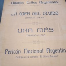 Partituras musicales: PARTITURA PARA PIANO PERICÓN NACIONAL ARGENTINO. Lote 361451315
