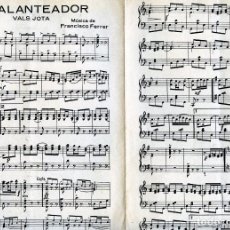 Partituras musicales: DOS PARTIURAS DE MUSICA TITULOS=EL GALANTEADOR Y PAYASERO=LEER DESCRIPCIÓN-VER FOTOS ADICIONALOES .. Lote 363617505