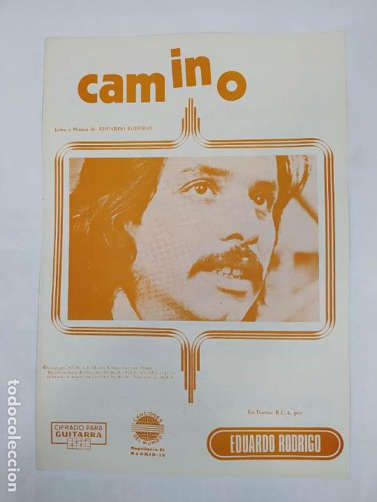 Partiture musicali: PARTITURA CAMINO. EDUARDO RODRIGO. TDKR33