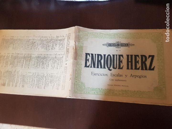 Partiture musicali: ENRIQUE HERZ EDICION IBERICA-ESCALAS Y ARPEGIOS