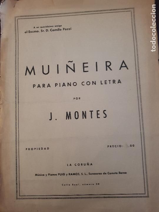 Partiture musicali: MU&Ntilde;EIRA PARA PIANO CON LETRA-CAMILO POZZI