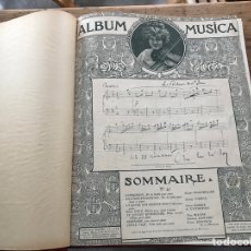Partituras musicales: PARTITURAS PARA PIANO. TOMO DE GRAN VOLUMEN. 1906