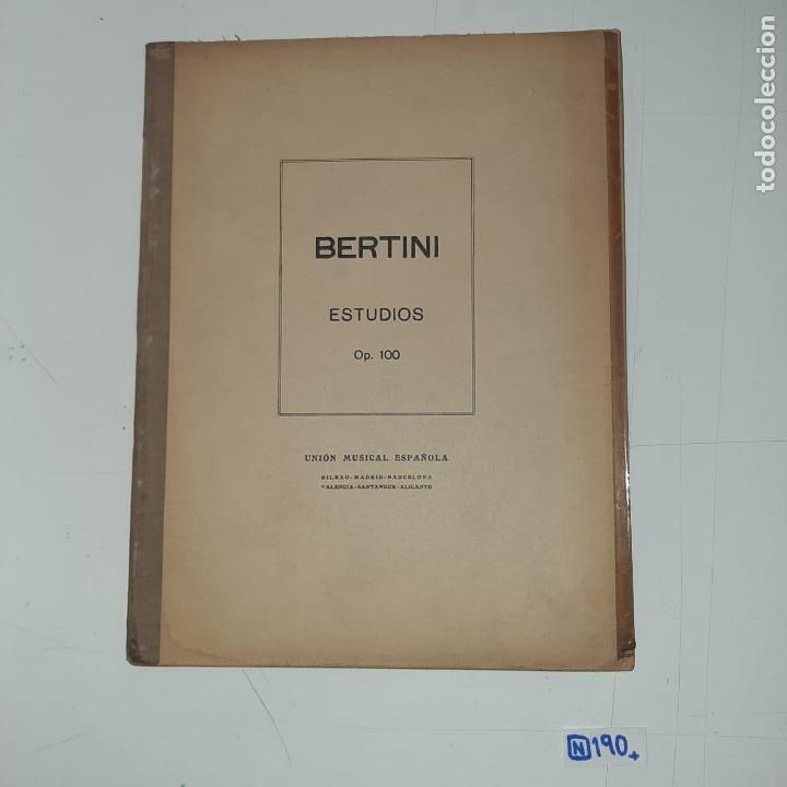 Partituras musicales: Bertini - Foto 1