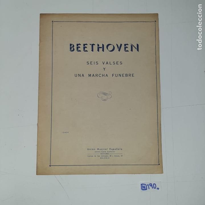 Partituras musicales: Beethoven - Foto 1
