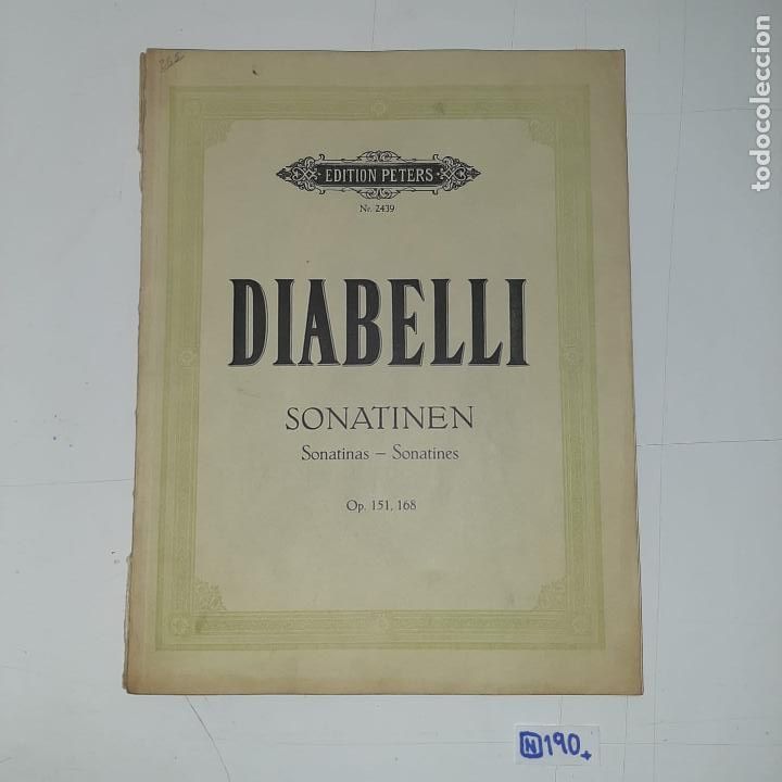 Partituras musicales: Diabelli - Foto 1