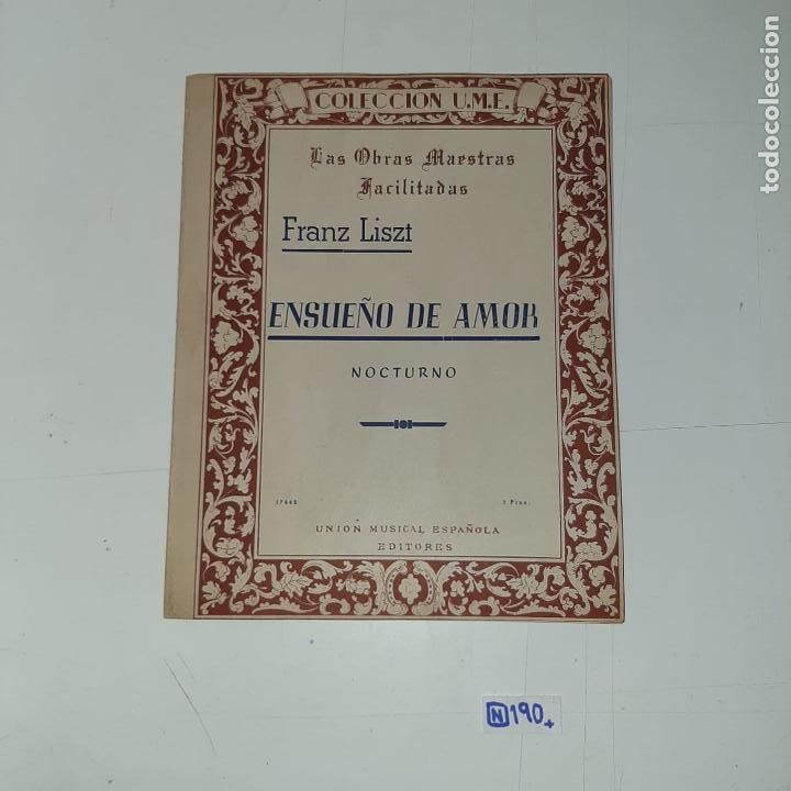Partituras musicales: Ensue&ntilde;o de Amor - Foto 1
