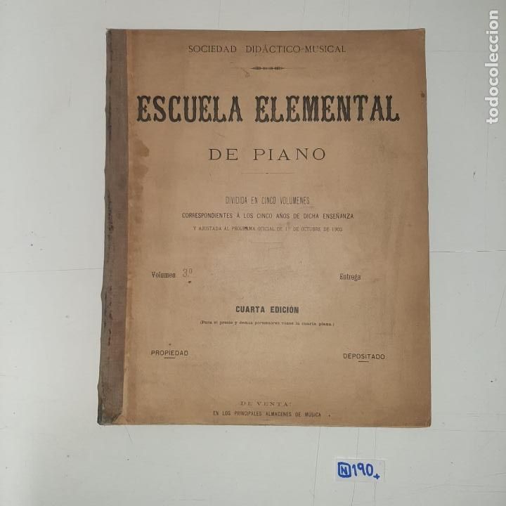 Partituras musicales: Escuela Elemental - Foto 1