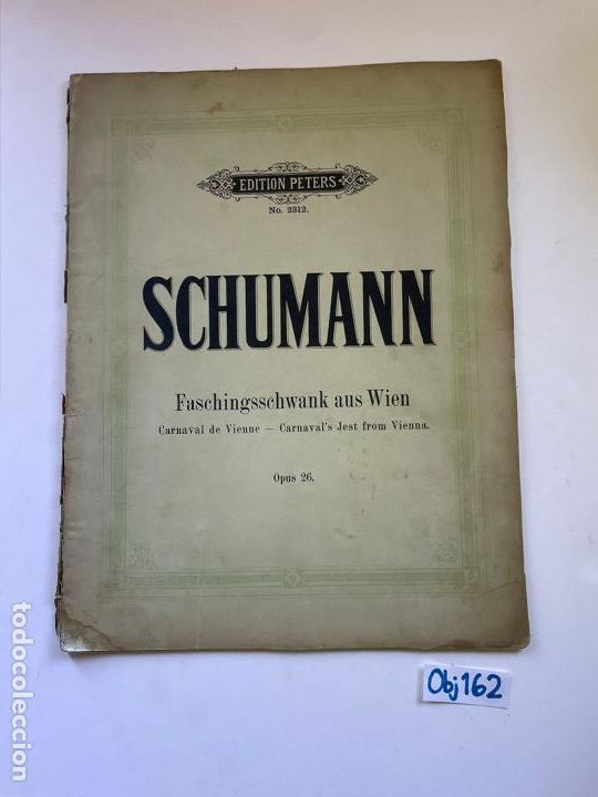 Partituras musicales: Schumann - Foto 1